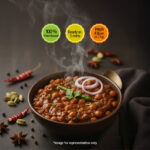 Chhole Masala - Spiced Chickpea & Tomato Gravy - Image 3