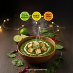 Palak Tofu – Rich Spinach & Tofu Gravy - Image 3